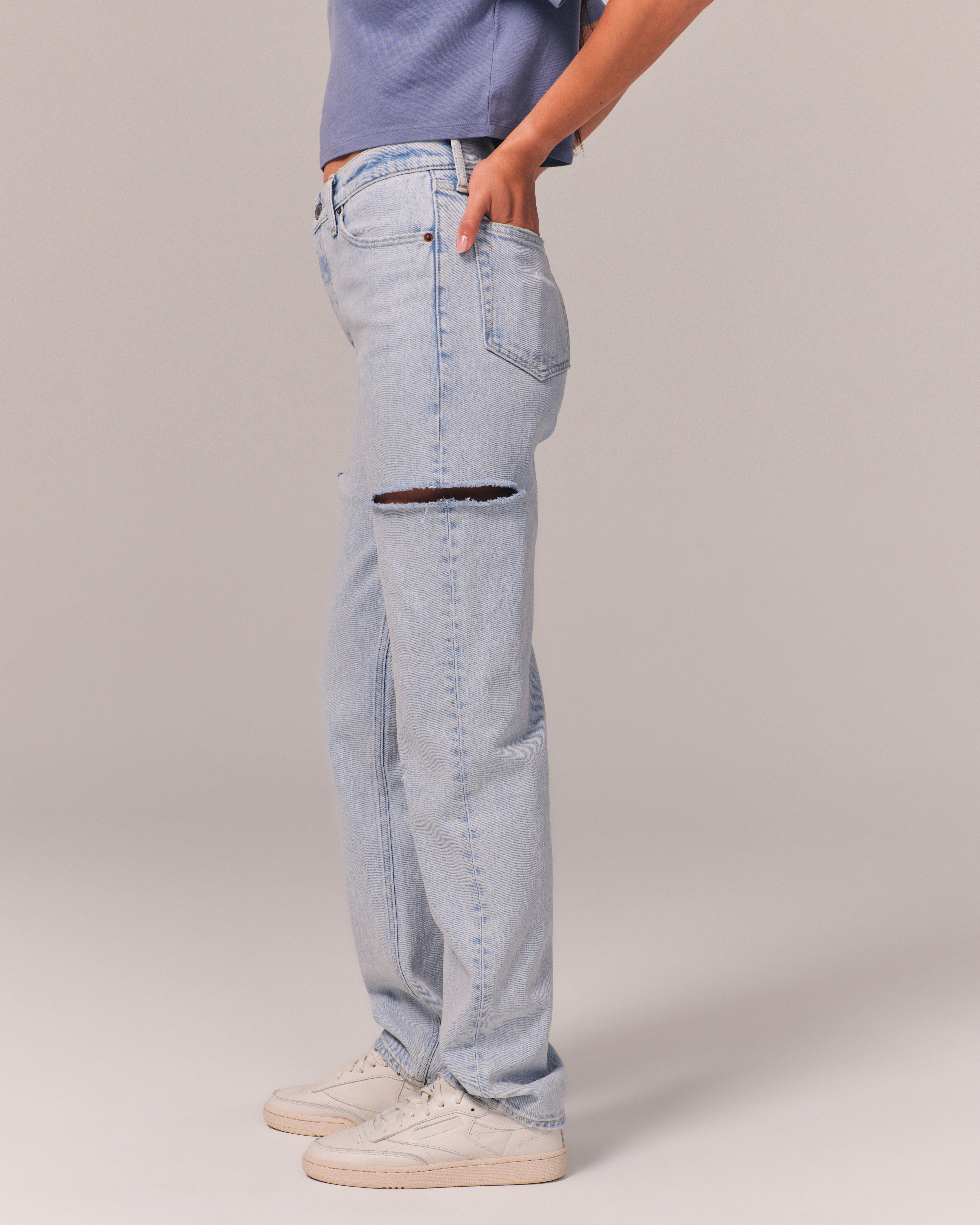 Dad jeans hot sale trashed