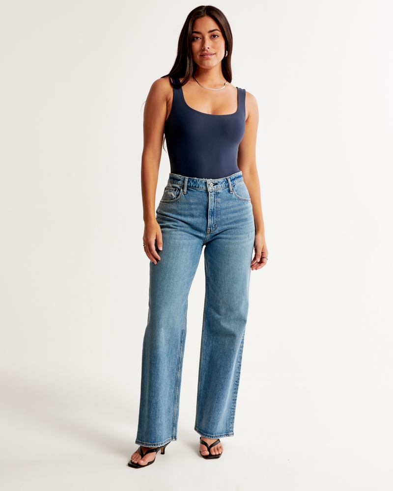 Women's High Rise 90s Relaxed Jean - Abercrombie