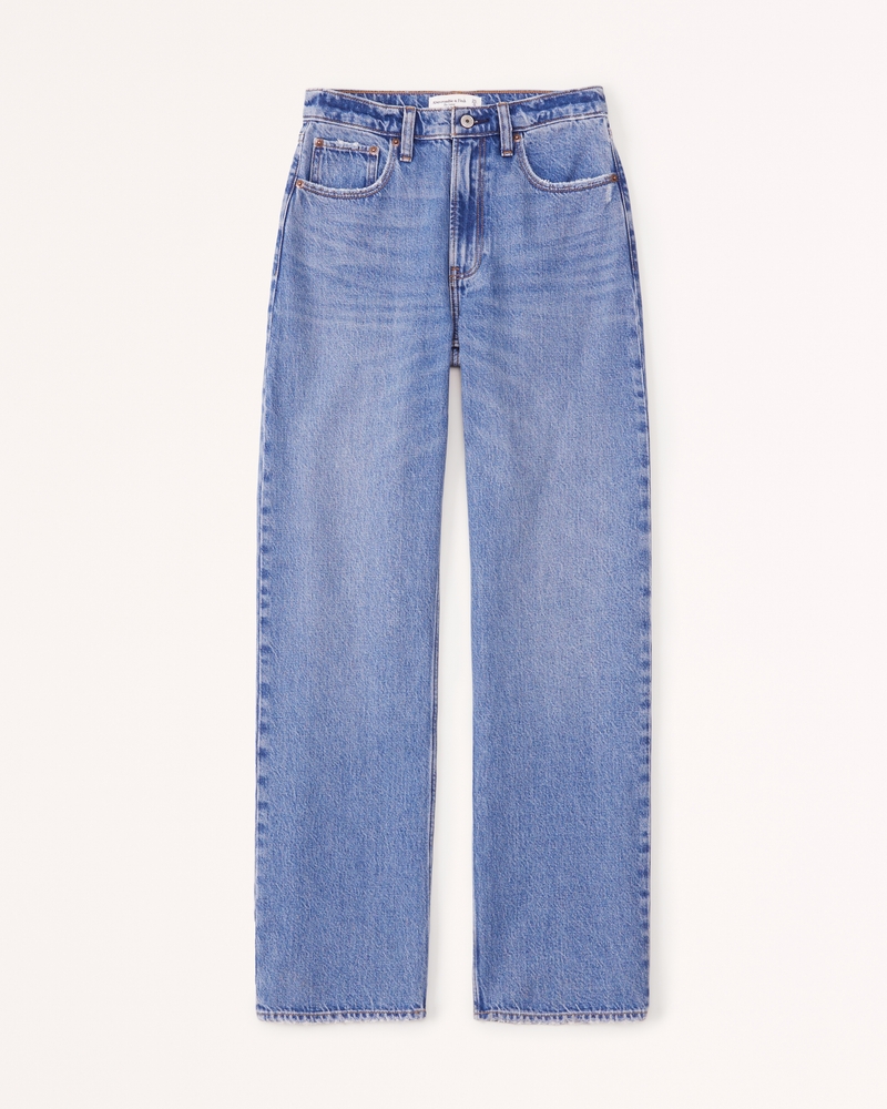Mujer Jeans holgados de alto | Mujer | Abercrombie.com