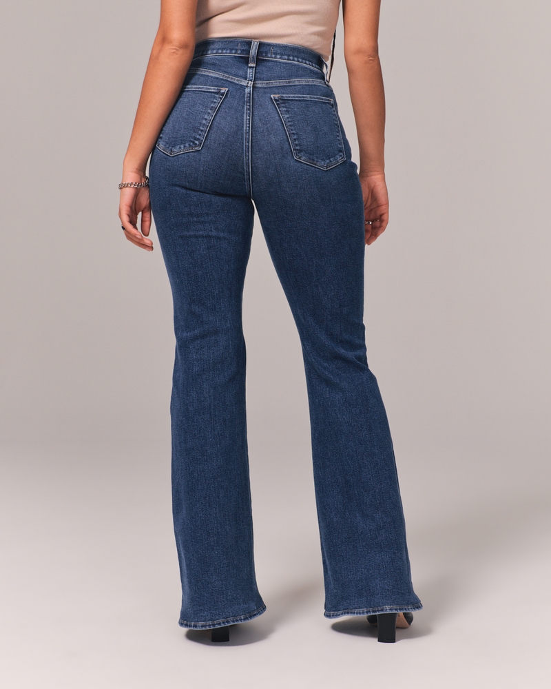 Buy Blue Stretch Flare Jeans from the Next UK online shop