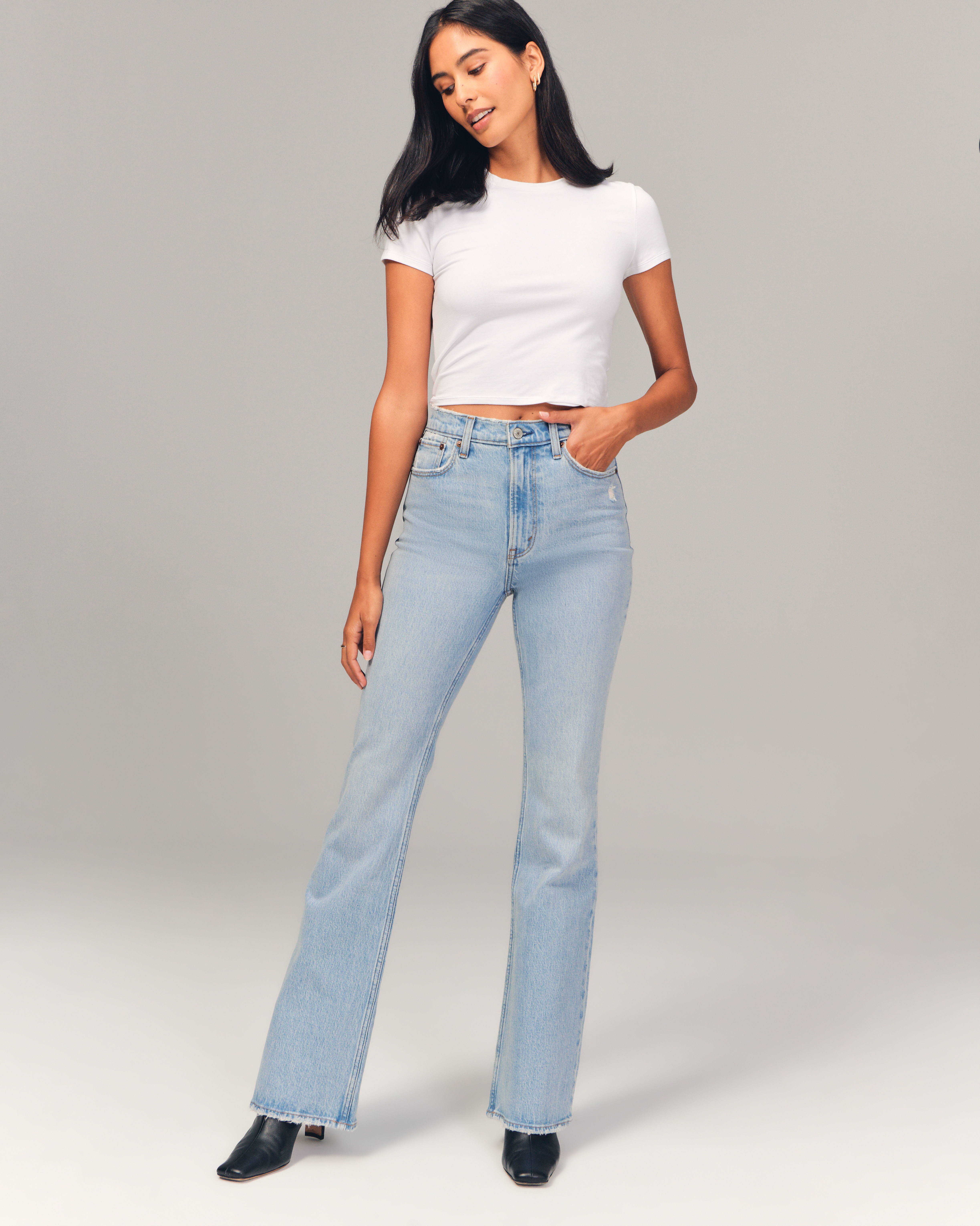 Women's High Rise Vintage Flare Jean | Women's Sale