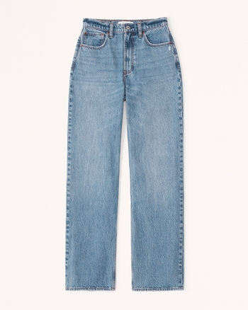 Women's High Rise Loose Jean | Women's Clearance | Abercrombie.com