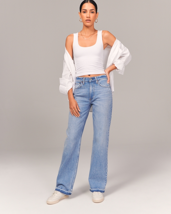 Women's Baggy Jeans Abercrombie & Fitch