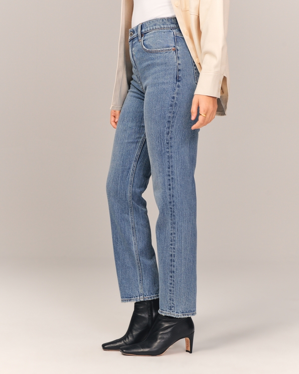 Curve Love Ultra High Rise Ankle Straight Jean