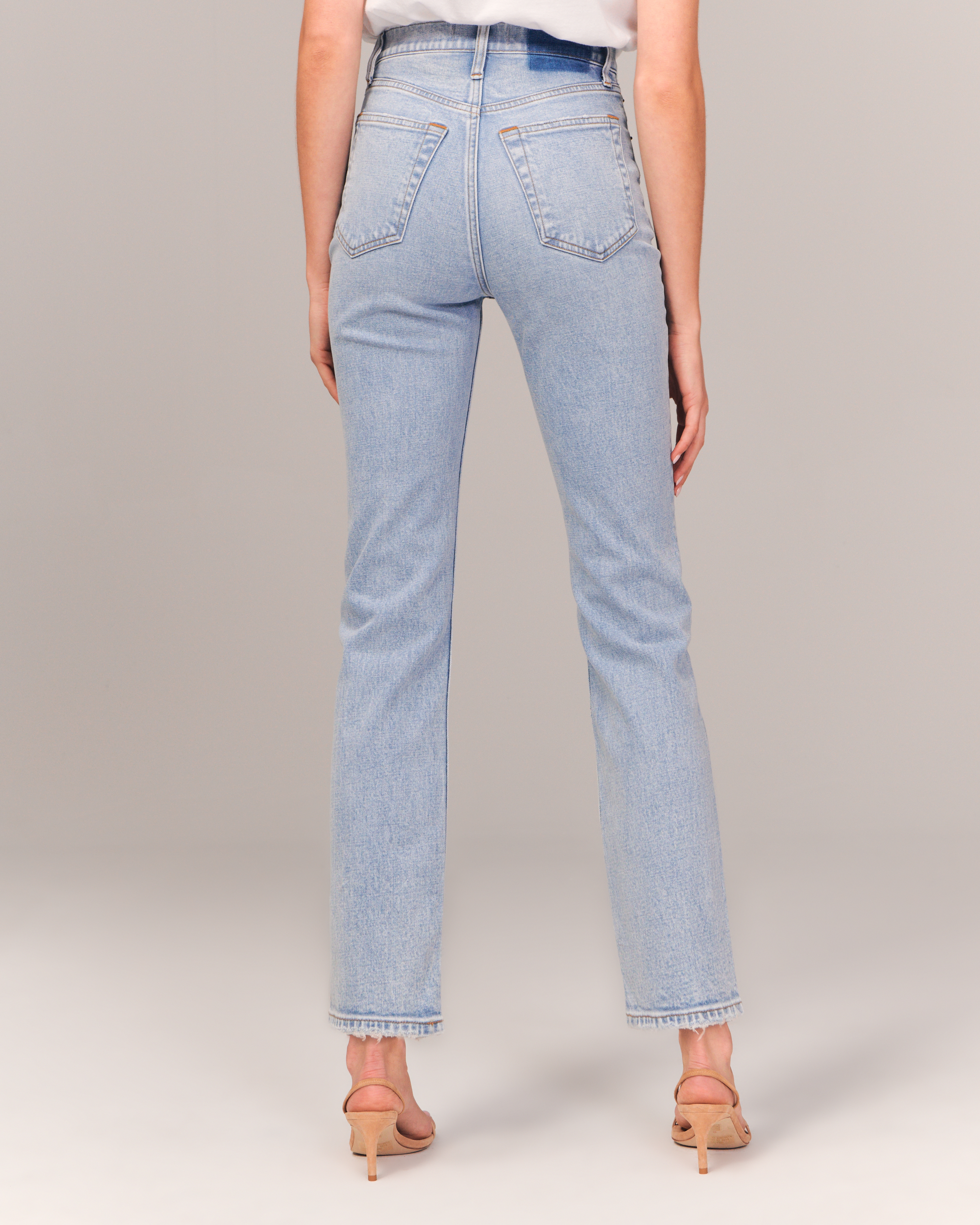 Abercrombie straight outlet leg jeans