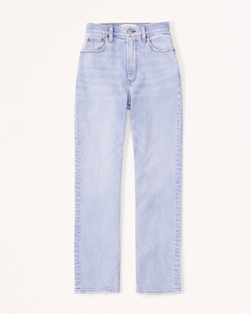 Ultra High Rise Ankle Straight Jean