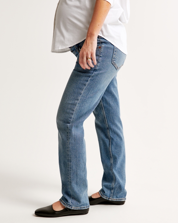 Maternity 90s Straight Jean