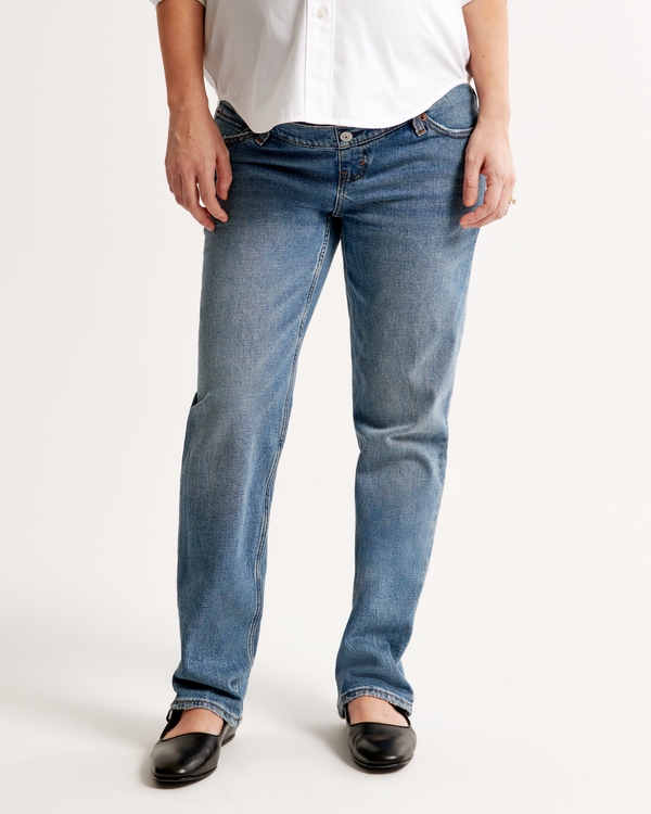 Maternity 90s Straight Jean