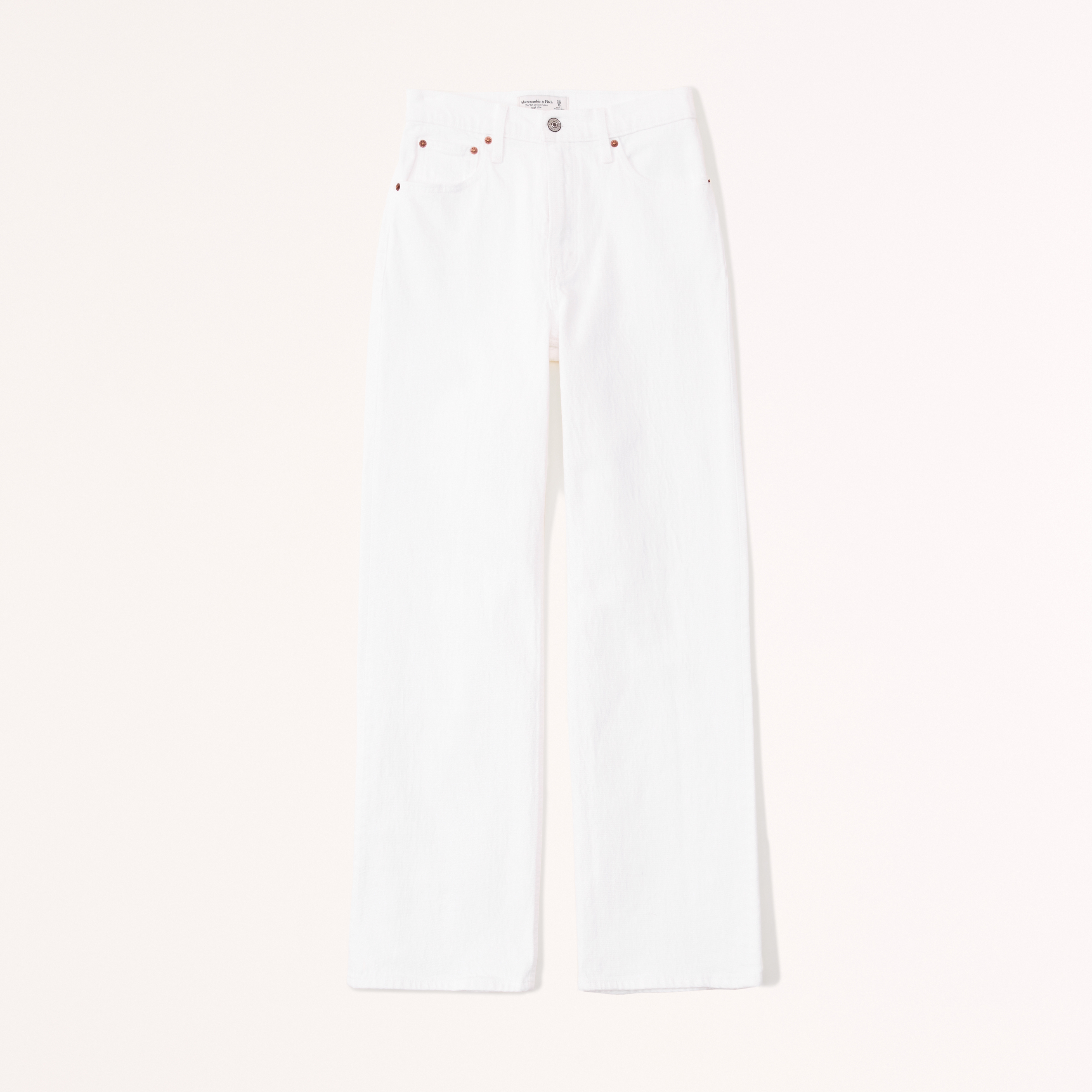 Abercrombie and fitch 2025 white jeans