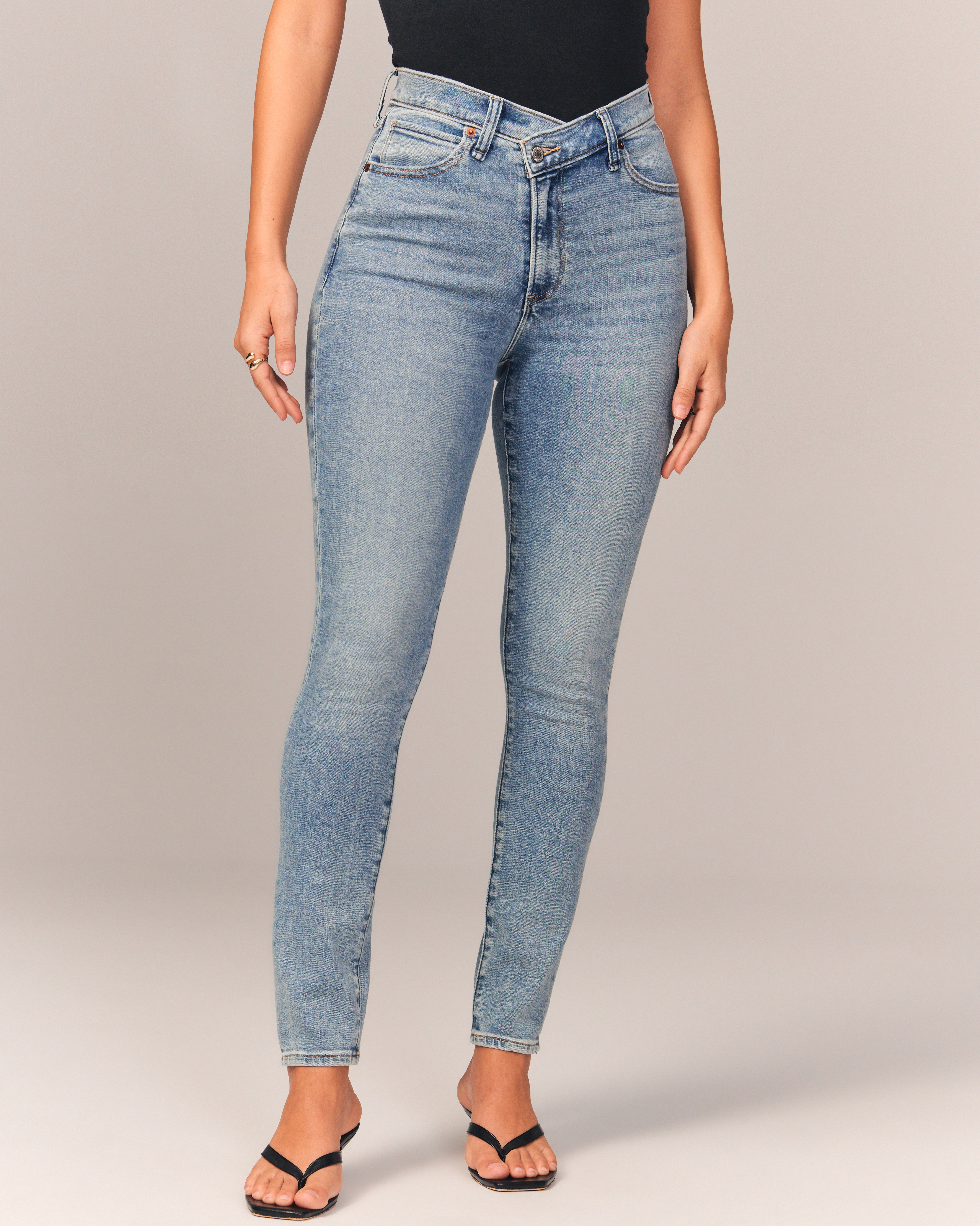 Harper super skinny sale jeans abercrombie