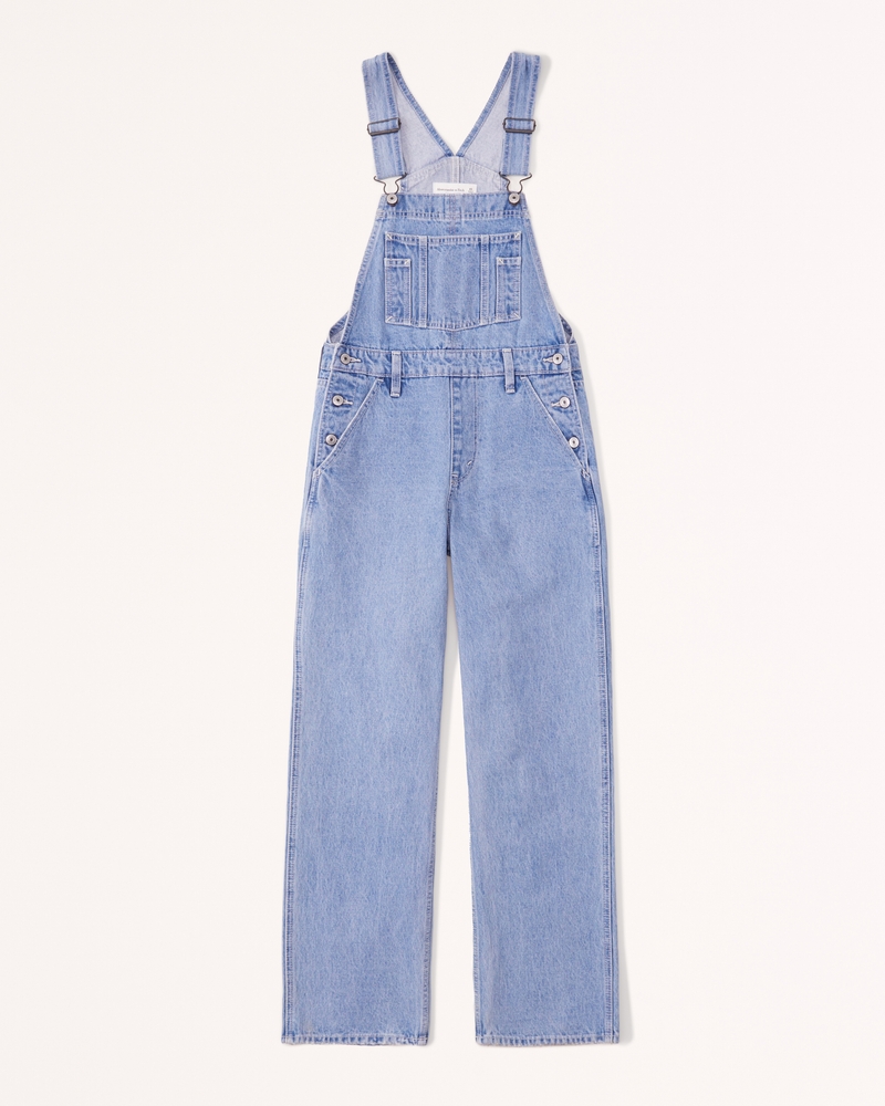 Fitted on sale denim dungarees