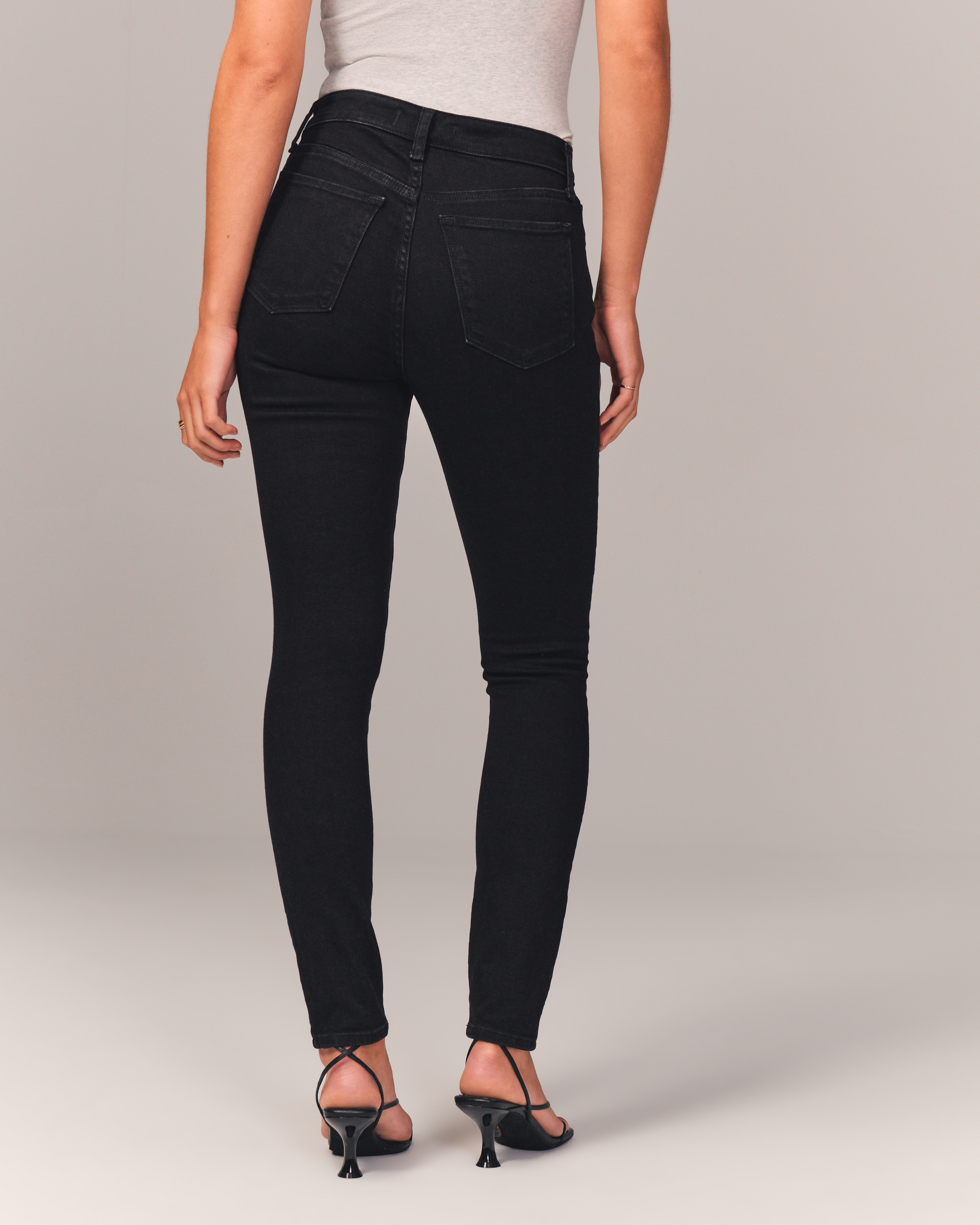 Abercrombie and fitch high rise super skinny jeans online