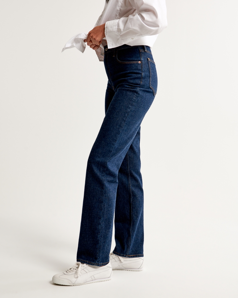 Marble High Rise 4-Way Stretch Jeans Blue