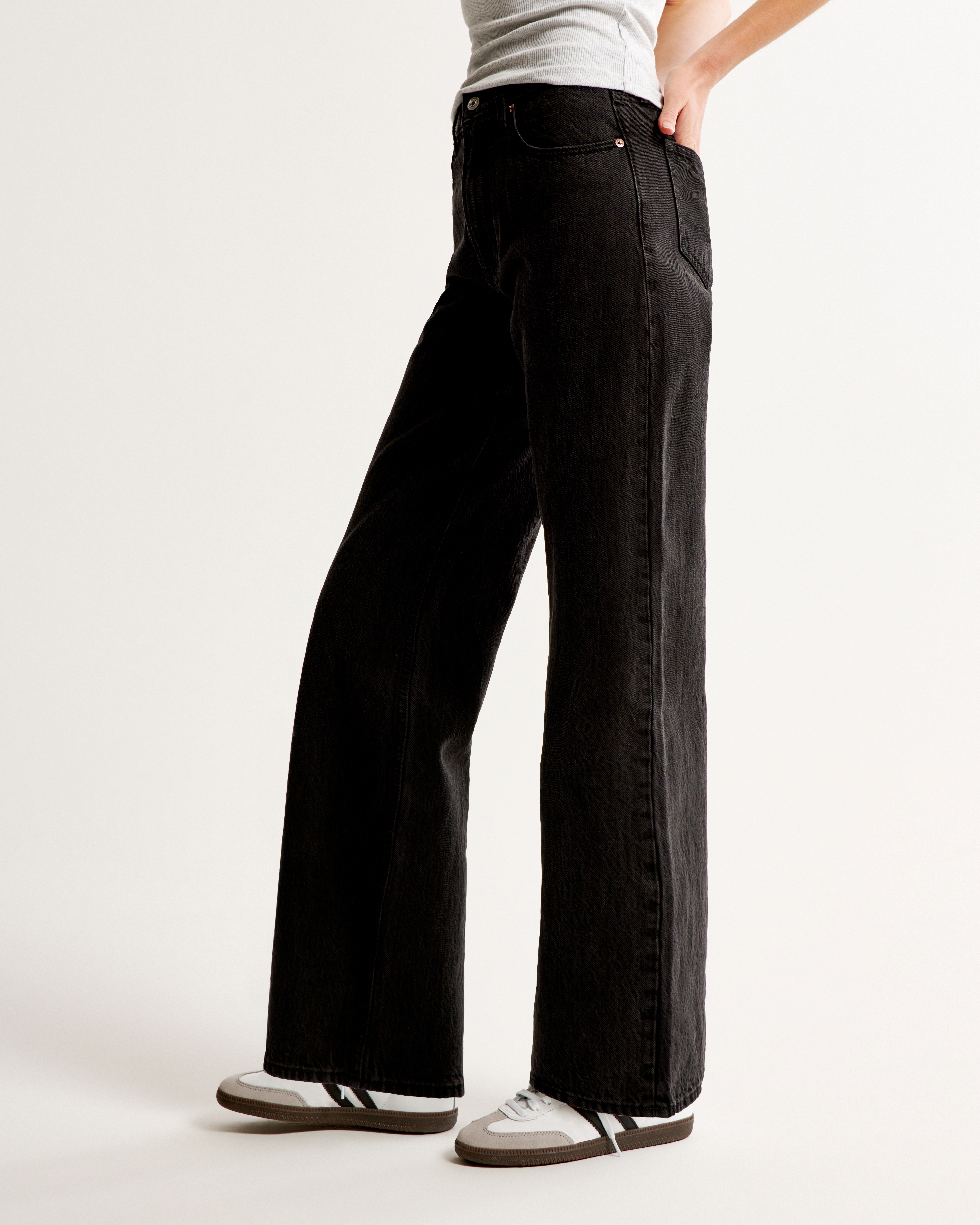 Women's High Rise Loose Jean | Women's Bottoms | Abercrombie.com