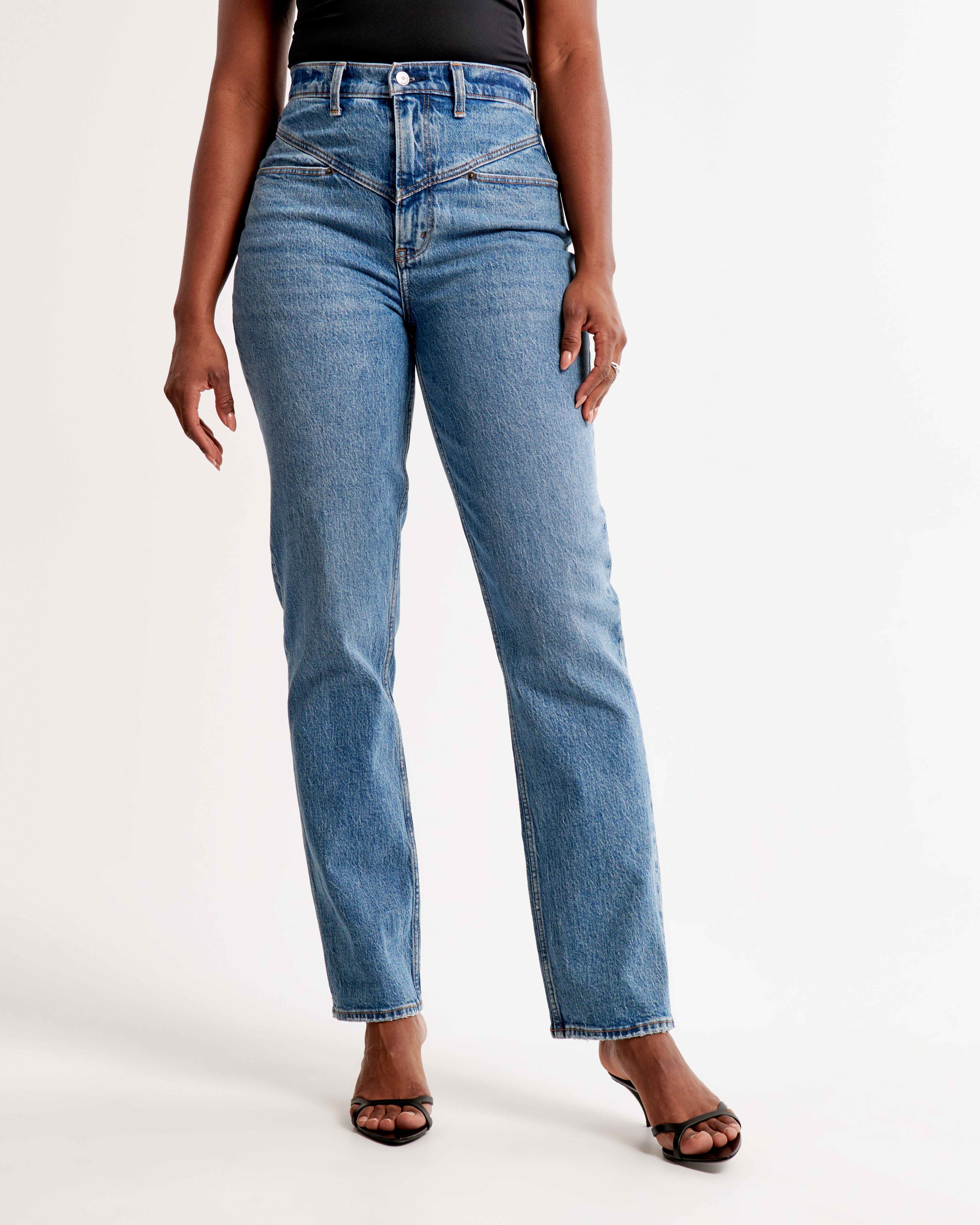 Levi's women's high outlet rise straight leg jeans