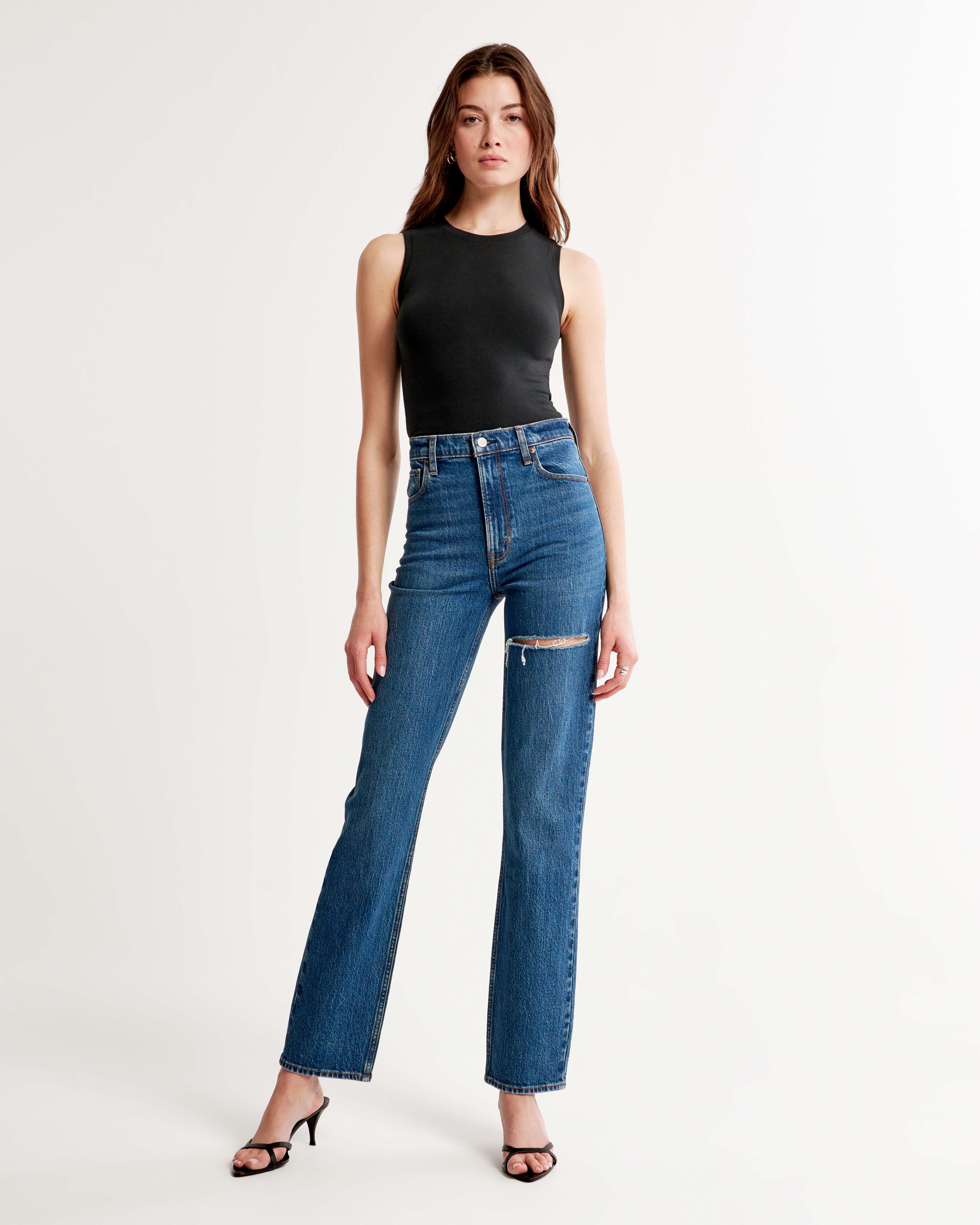 Ultra High Rise 90s Straight Jean