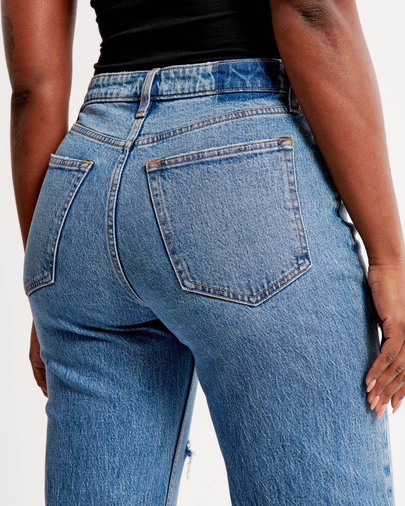 Women's Curve Love High Rise 90s Relaxed Jean