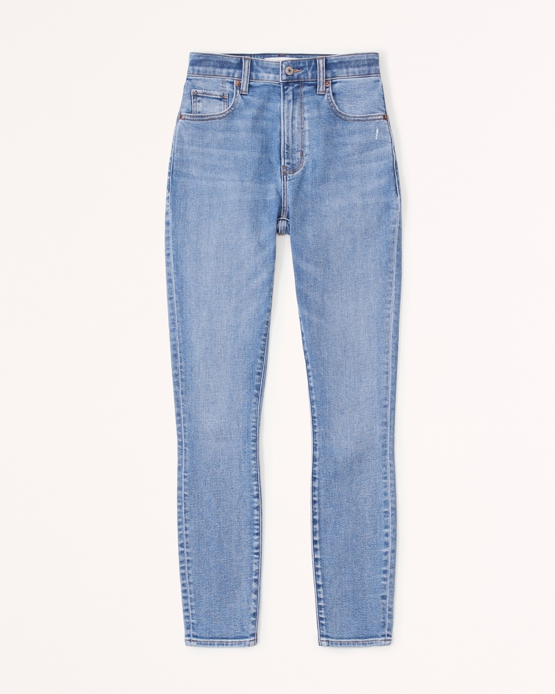 Comparing Abercrombie's Criss-Cross Waistband Jeans 