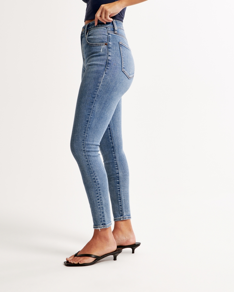 Mujer Jeans superajustados al tobillo de tiro alto Curve Love, Mujer