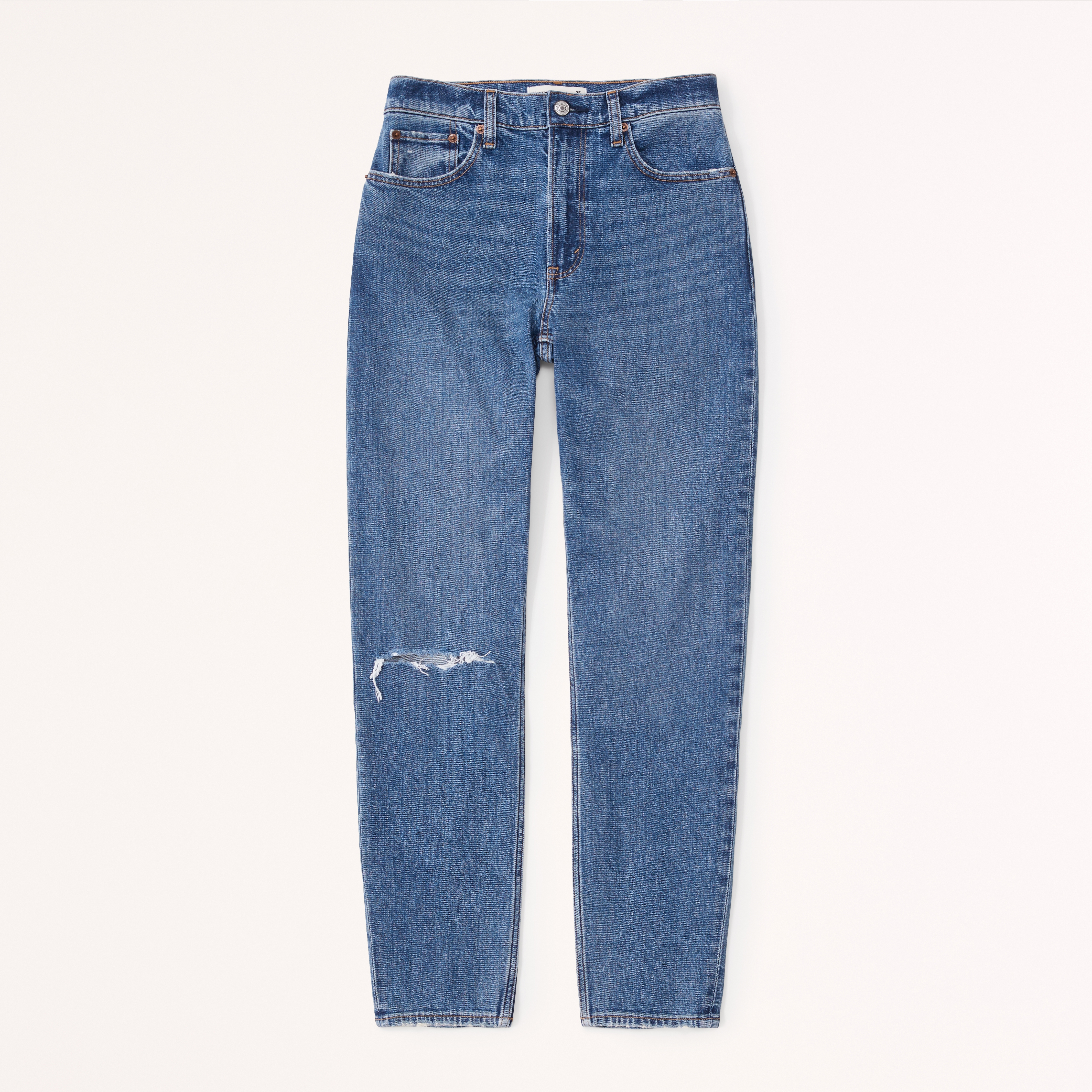 Zara high best sale rise mom jeans