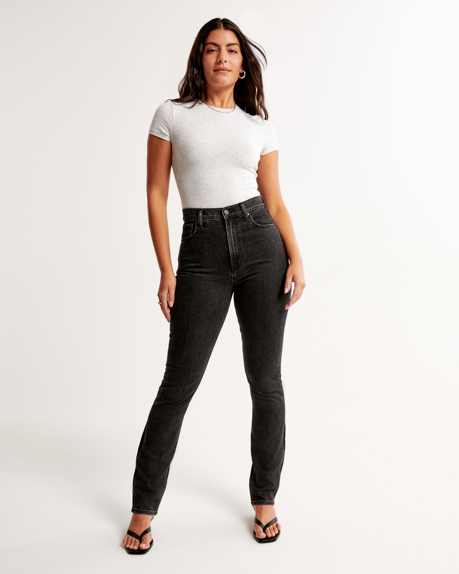 Curve Love Ultra High Rise 90s Slim Straight Jean