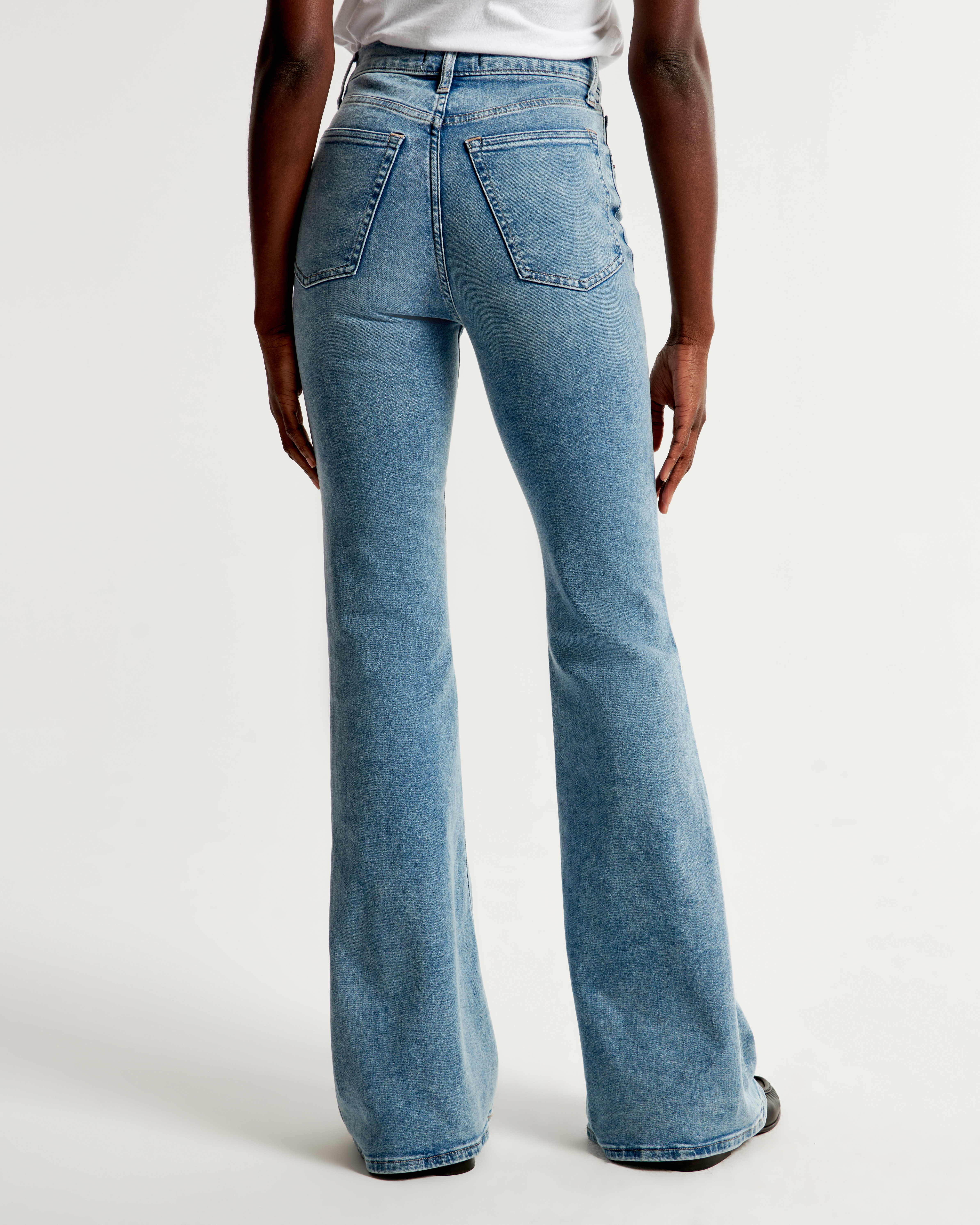 Ultra High Rise Stretch Flare Jean