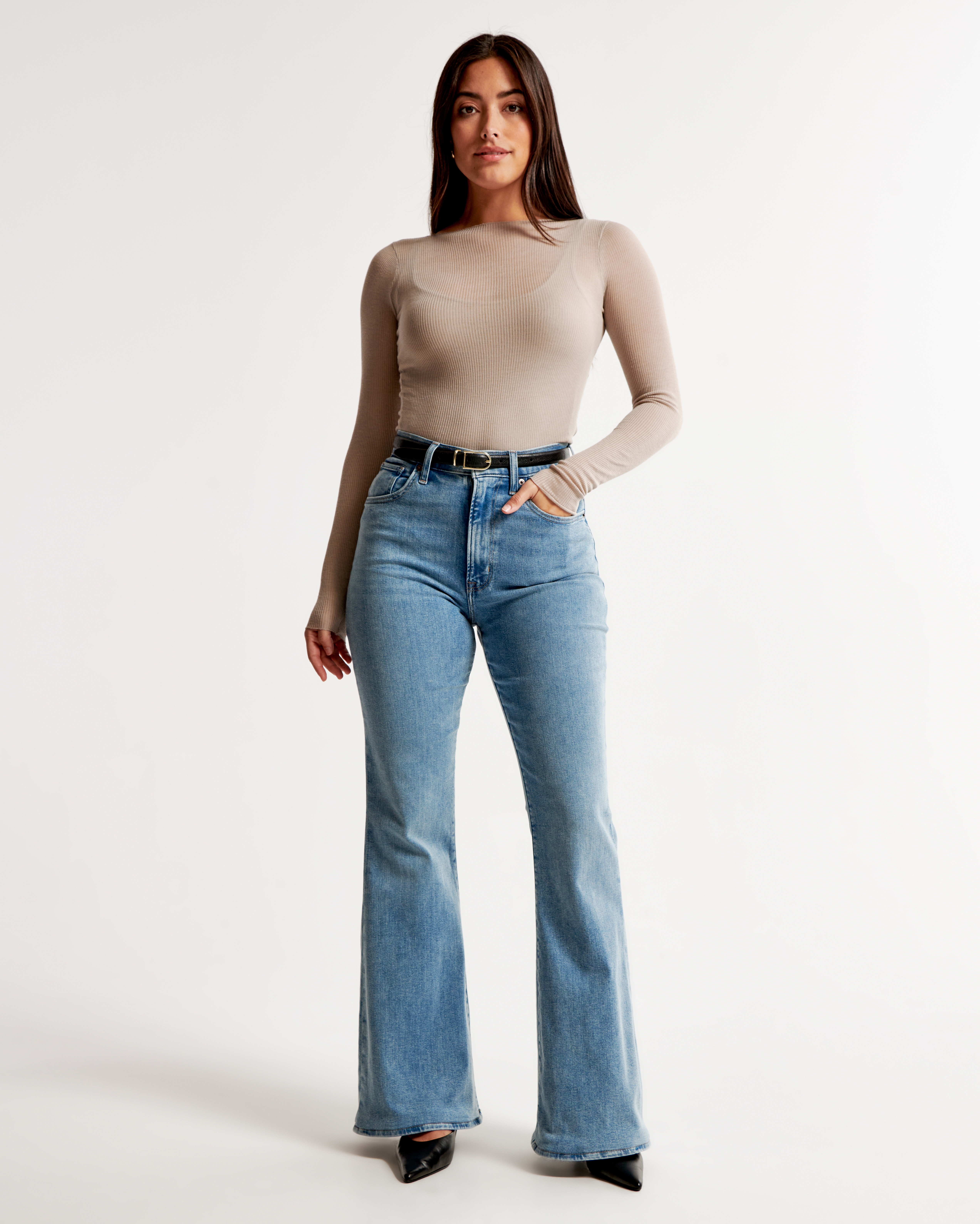 Bell bottom jeans sales extra long