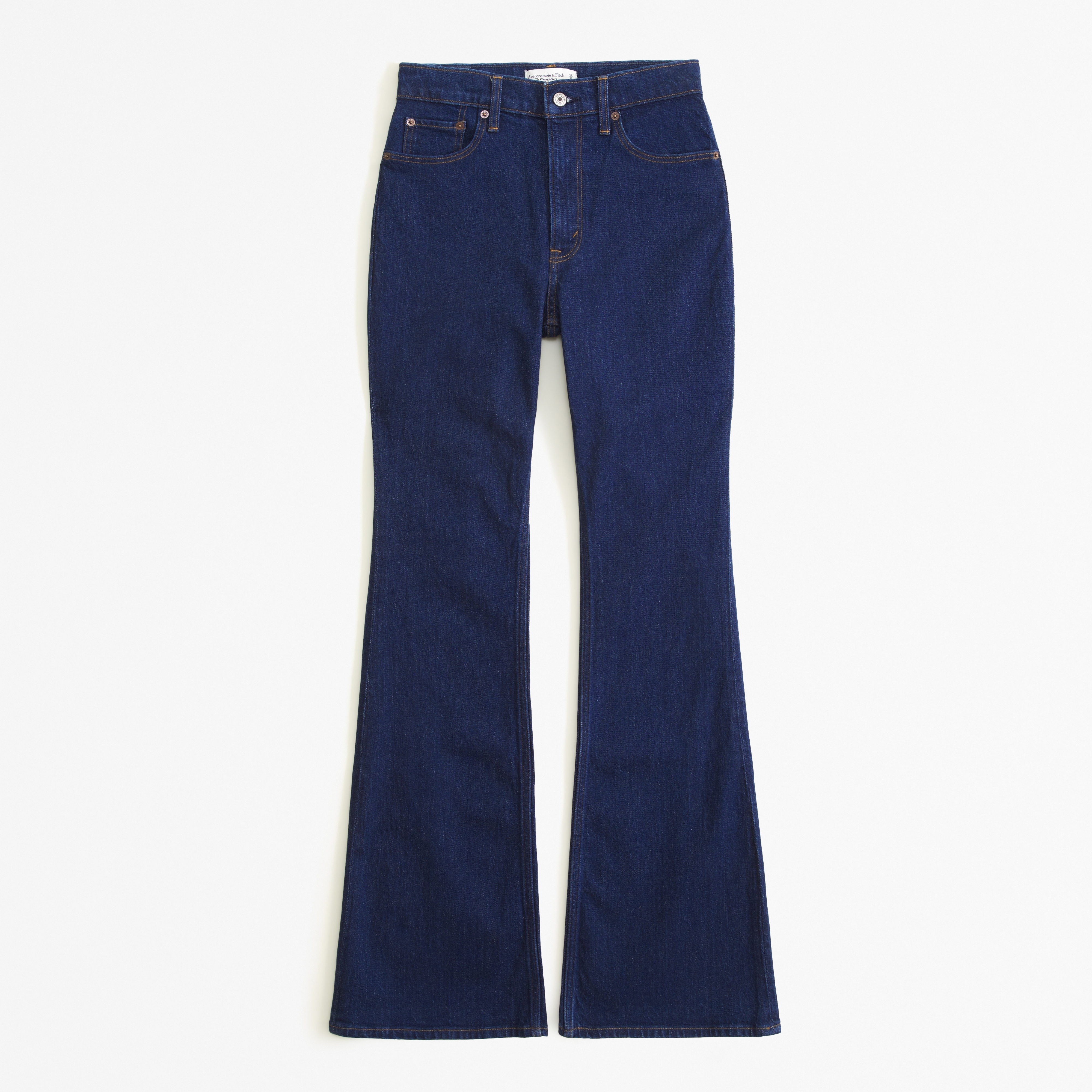 Dark denim sales flare jeans