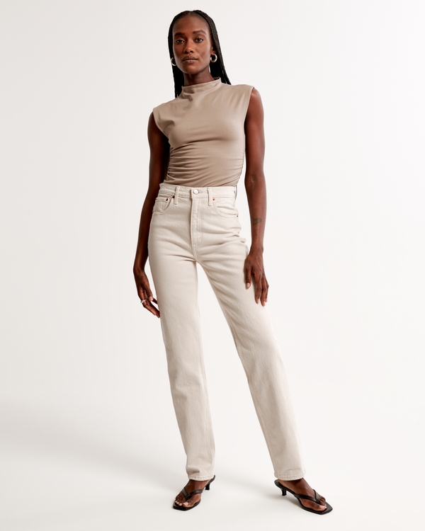 Ultra High Rise 90s Straight Jean