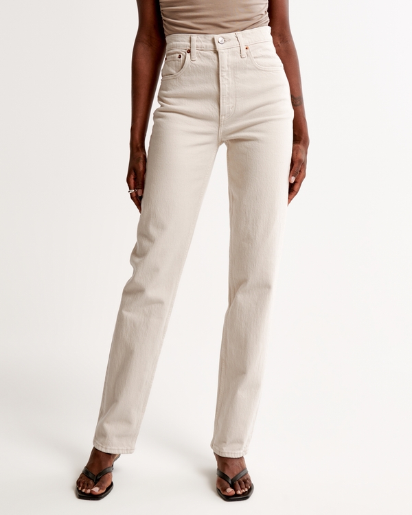 Ultra High Rise 90s Straight Jean