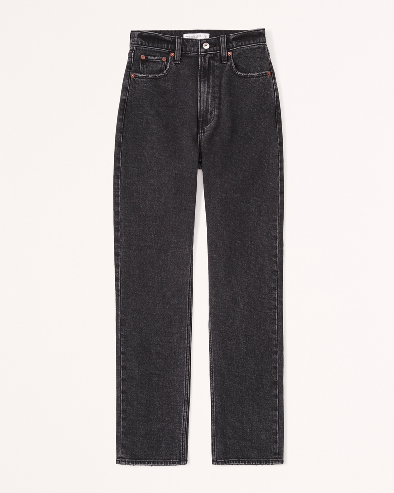 Abercrombie & Fitch Solid Black Jeans 26 Waist - 72% off