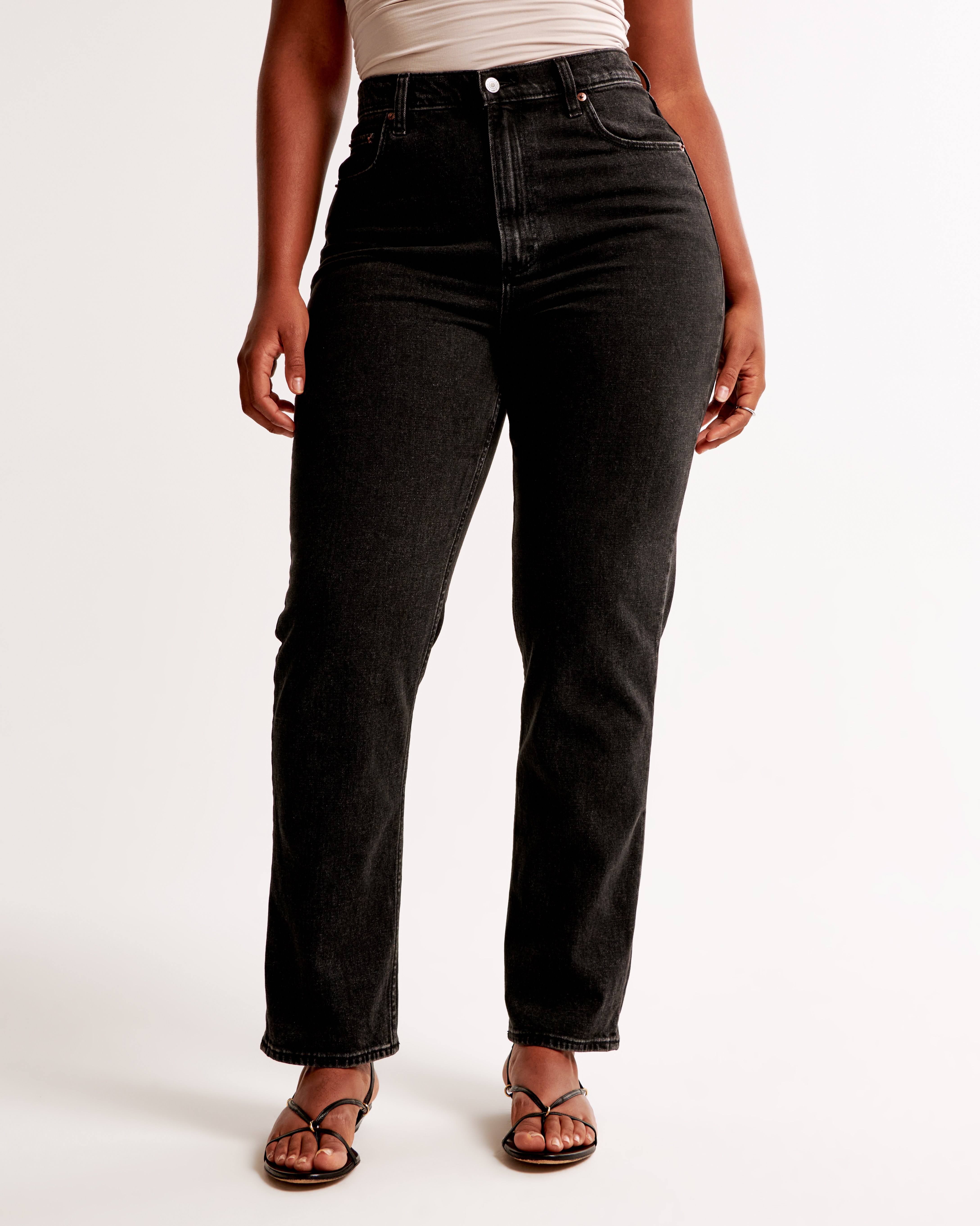 Women's Curve Love Ultra High Rise Ankle Straight Jean