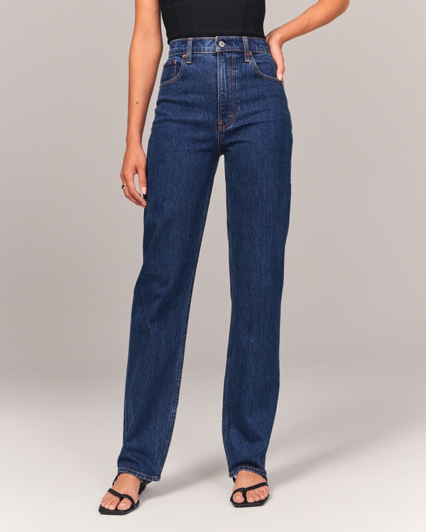Women's Straight Jeans | Abercrombie & Fitch