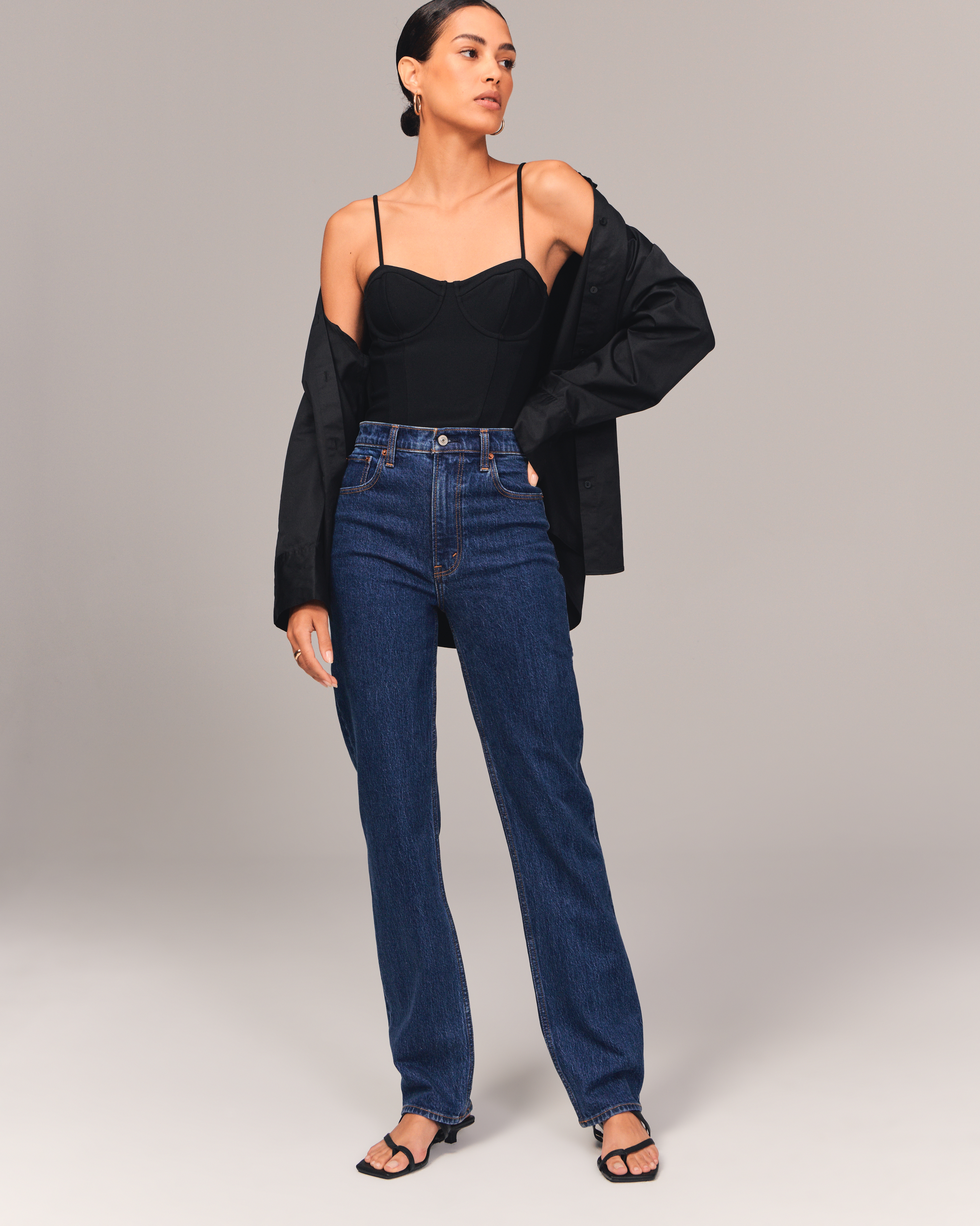 Women's Ultra High Rise 90s Straight Jean | Women's Sale 