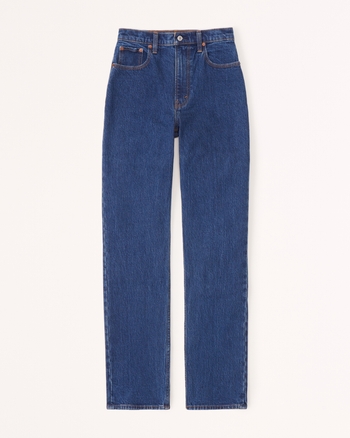 Women's Ultra High Rise 90s Straight Jean | Women's Bottoms ...