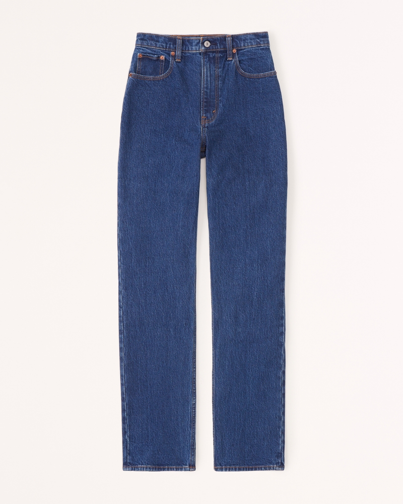 H&M+ Ultra High Ankle Jeggings - Dark denim blue - Ladies