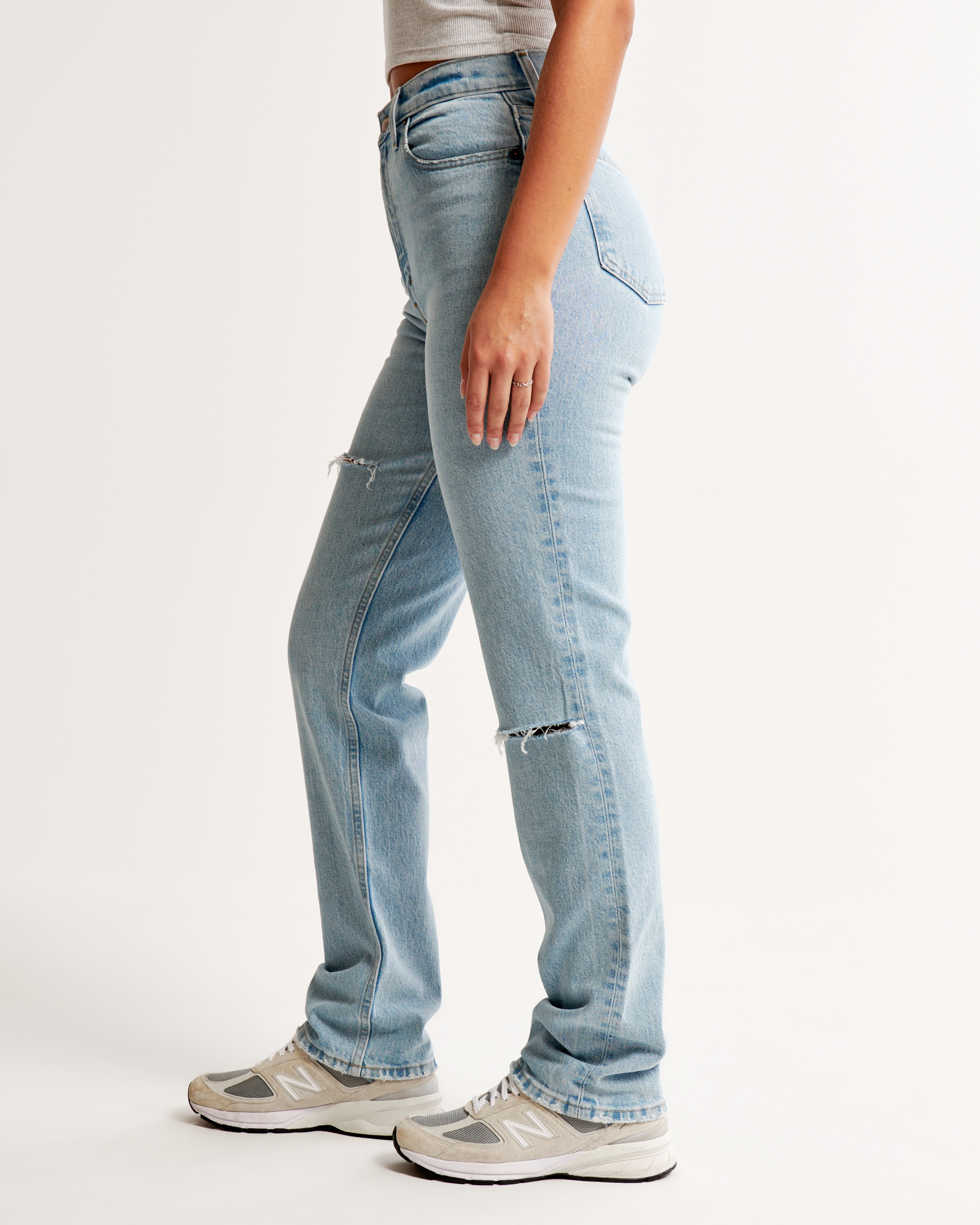 Curve Love Ultra High Rise 90s Straight Jean