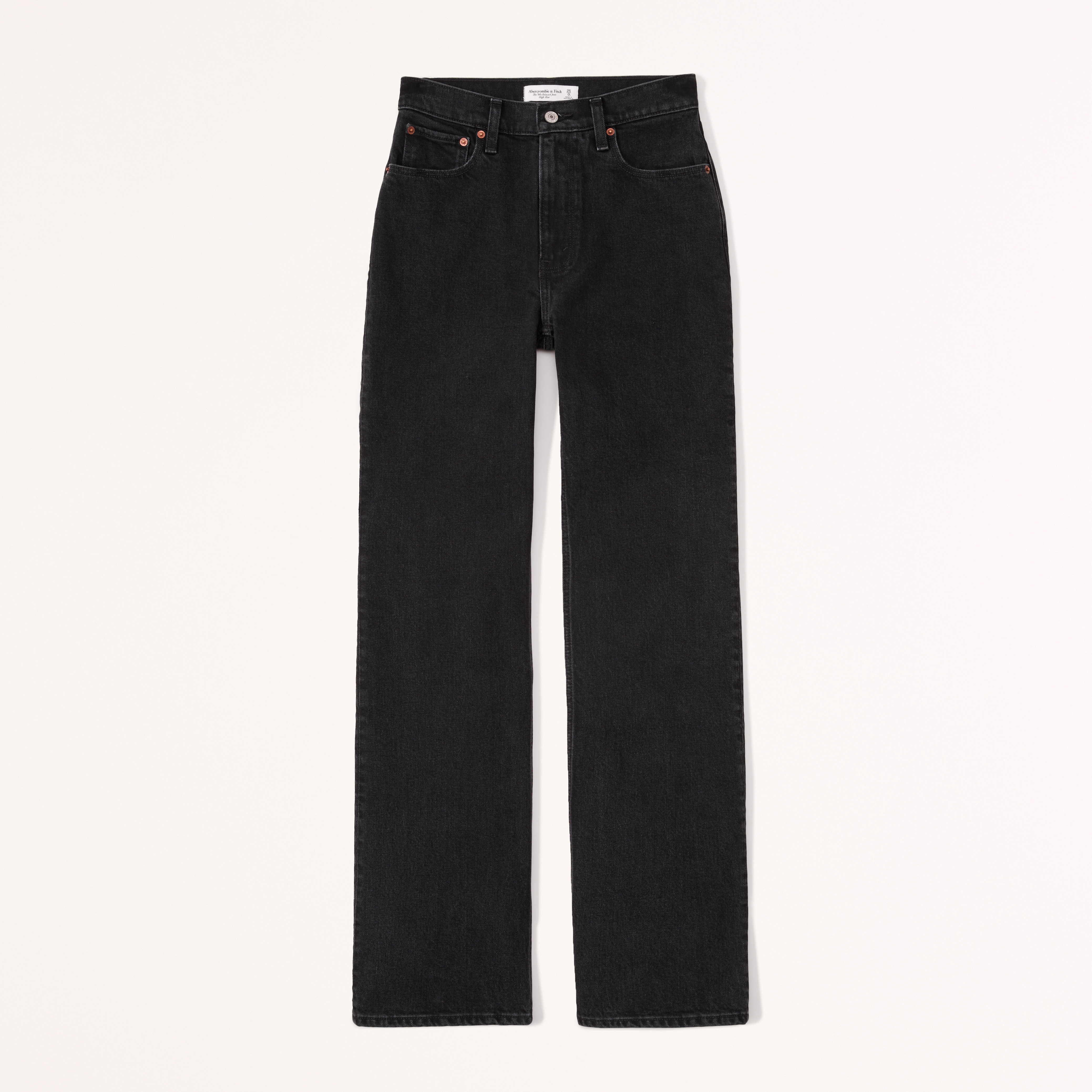 Mixed Fabric High Rise 90s Relaxed Jean