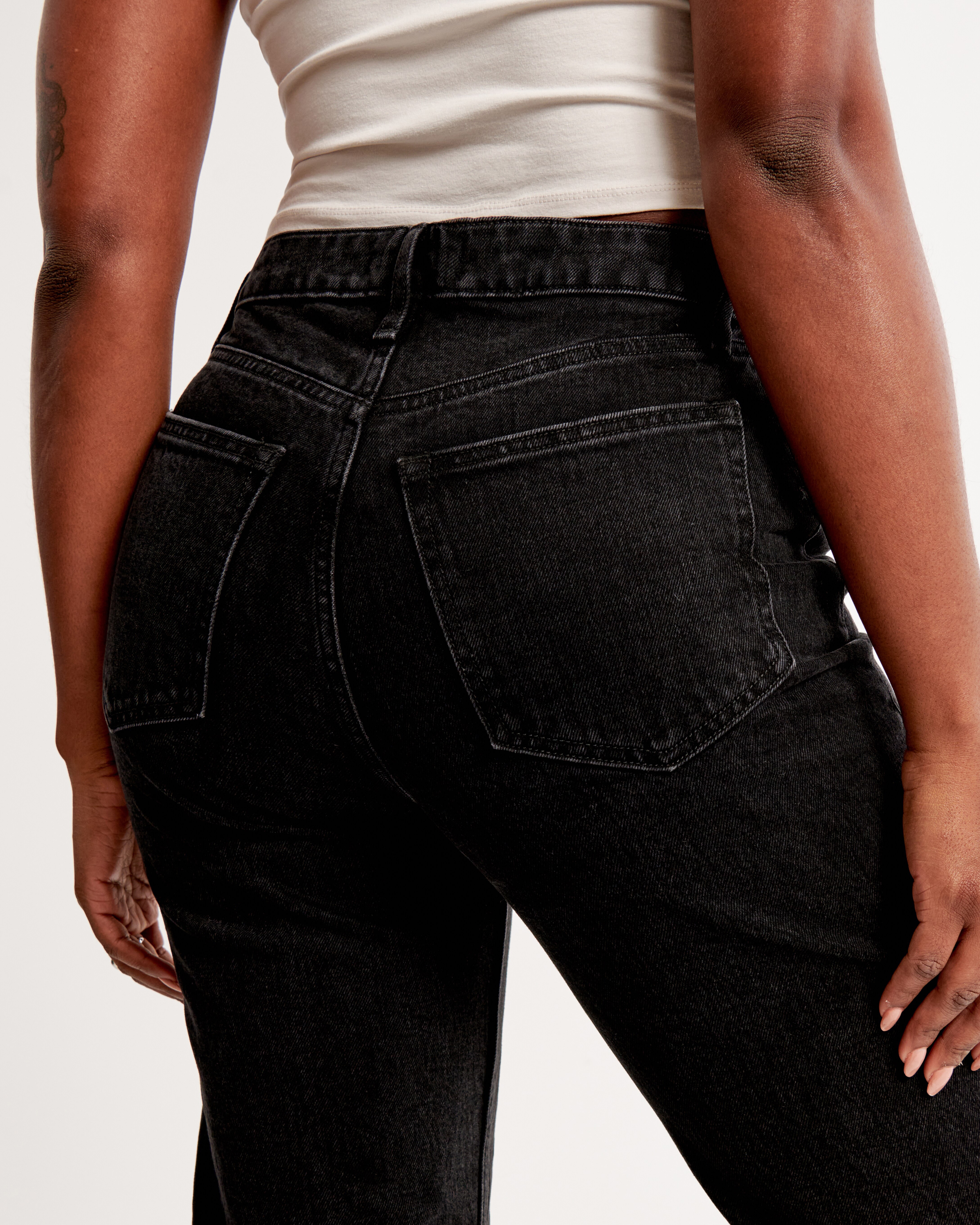 Black 2024 curve jeans