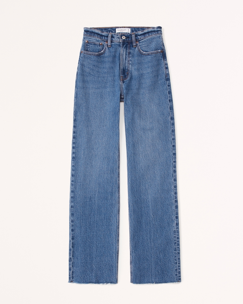 Women's High Rise 90s Relaxed Jean | Women's Bottoms | Abercrombie.com