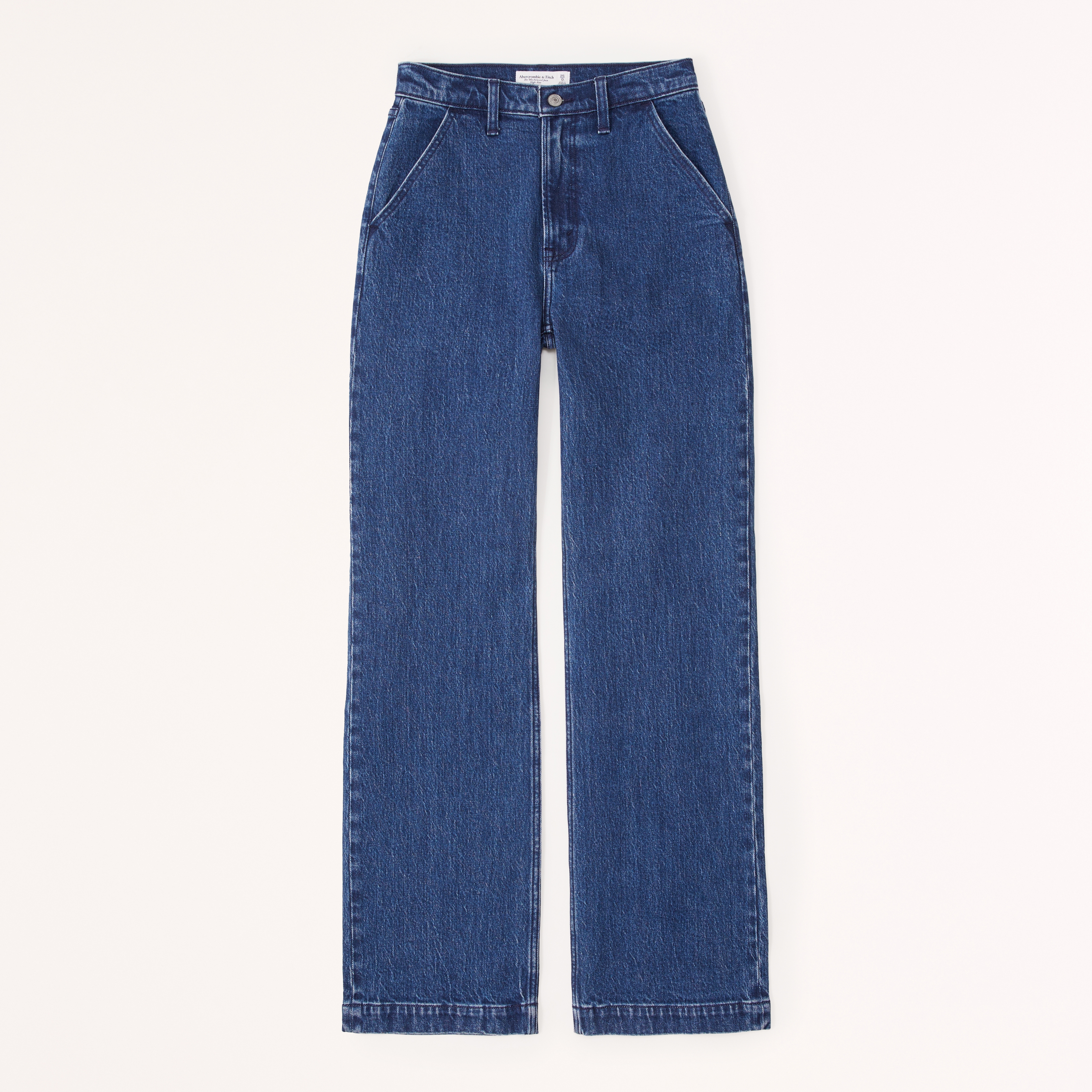 Abercrombie dark wash hot sale jeans