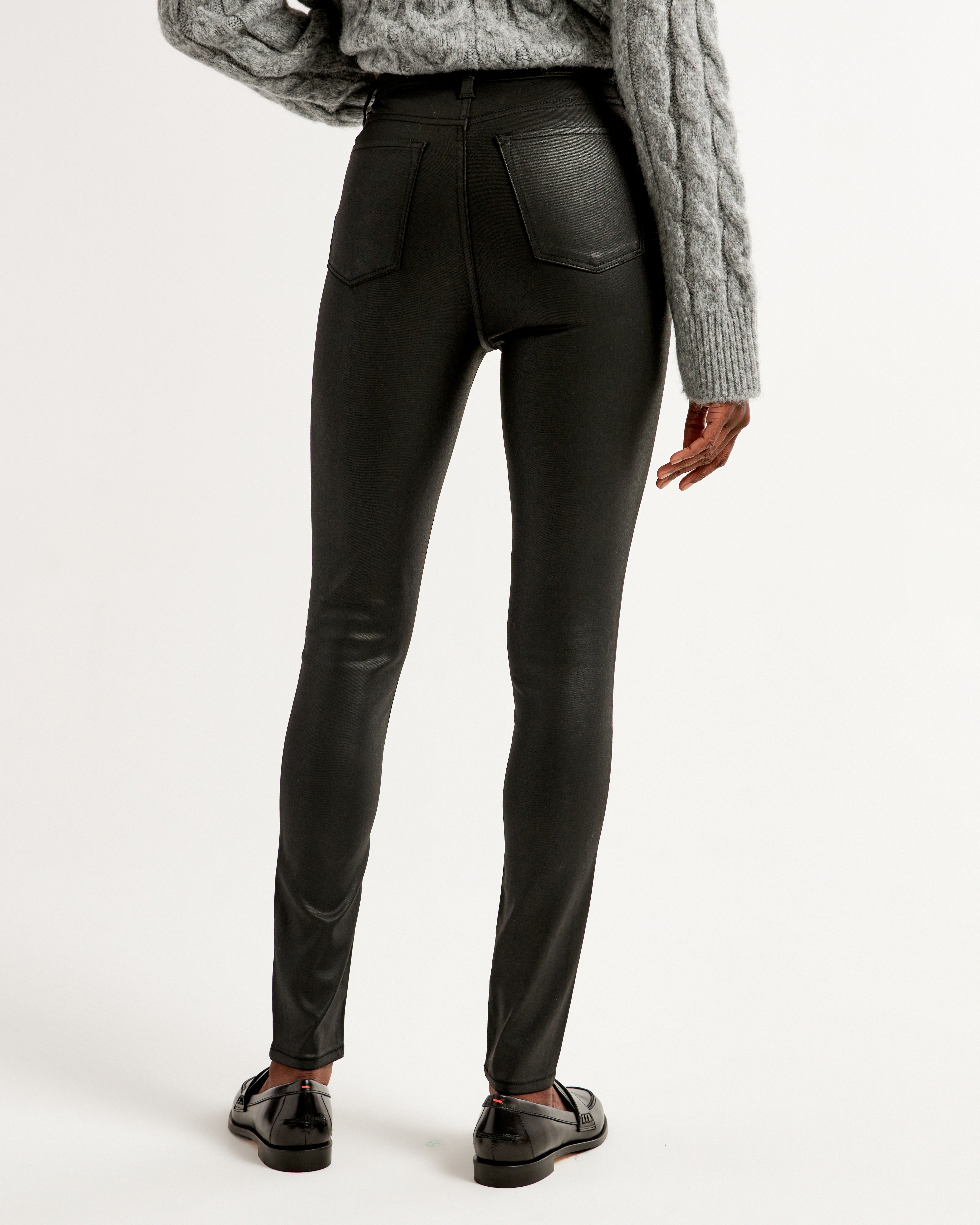 Abercrombie high rise super skinny sale jeans