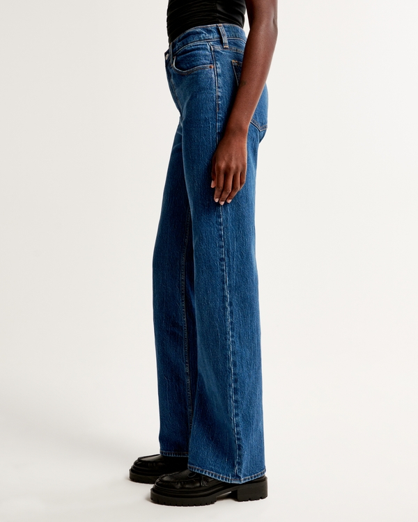 Women's High Rise 90s Relaxed Jean | Women's Bottoms | Abercrombie.com
