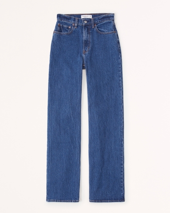 Women's High Rise 90s Relaxed Jean | Women's Bottoms | Abercrombie.com