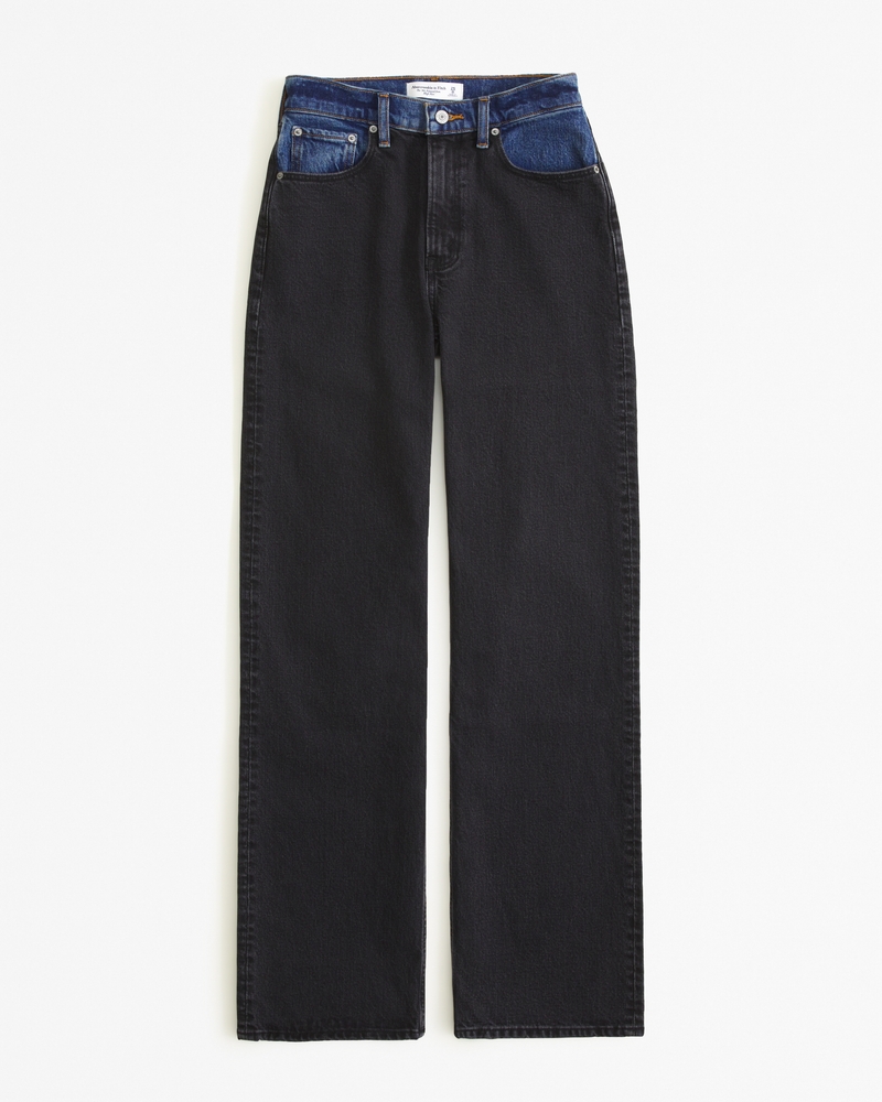 Women's High Rise 90s Relaxed Jean | Women's Bottoms | Abercrombie.com