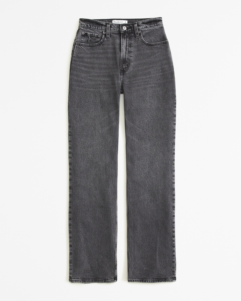 Abercrombie & Fitch + Curve Love High Rise 90s Relaxed Jeans