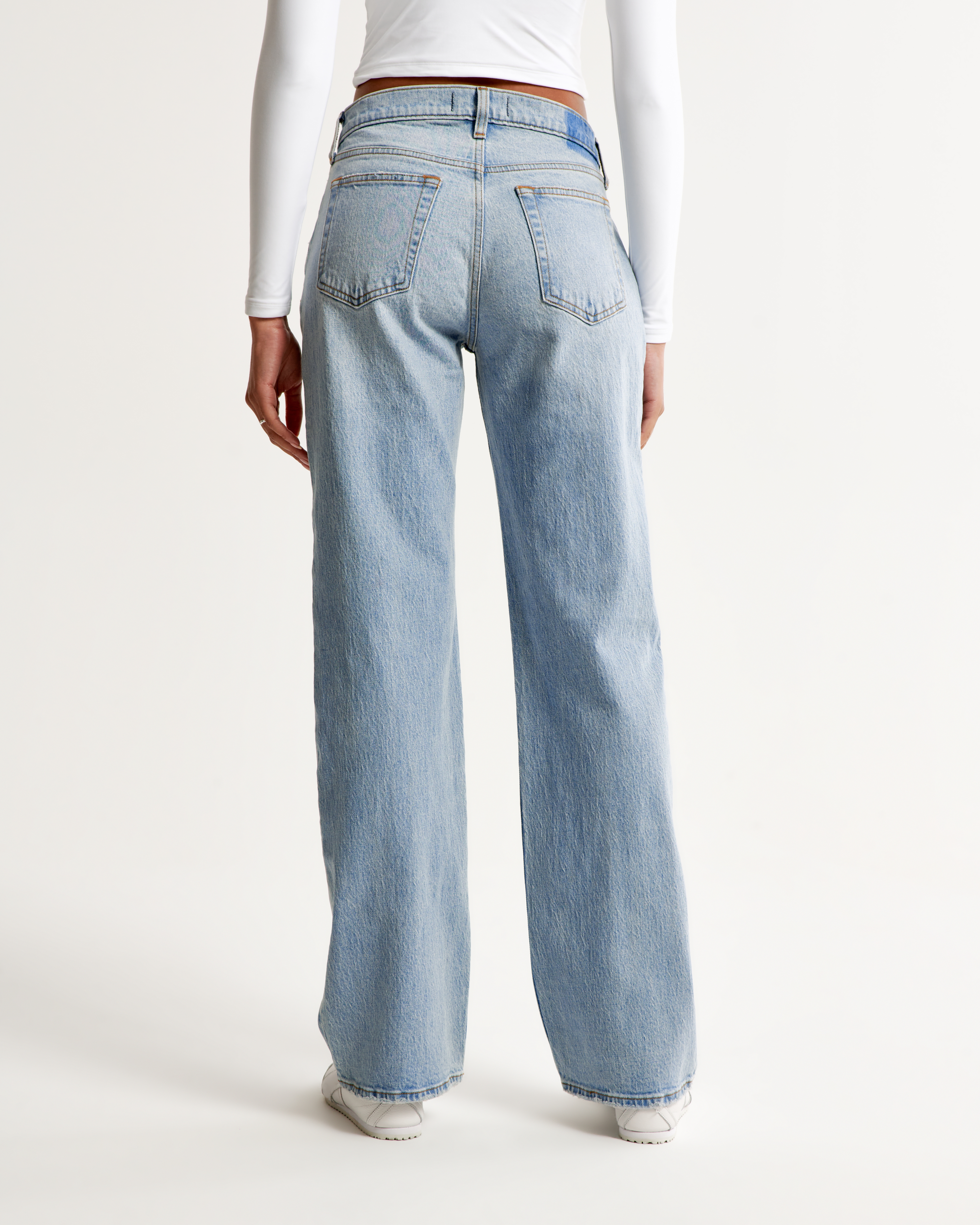 Women's Low Rise Baggy Jean | Women's Bottoms | Abercrombie.com