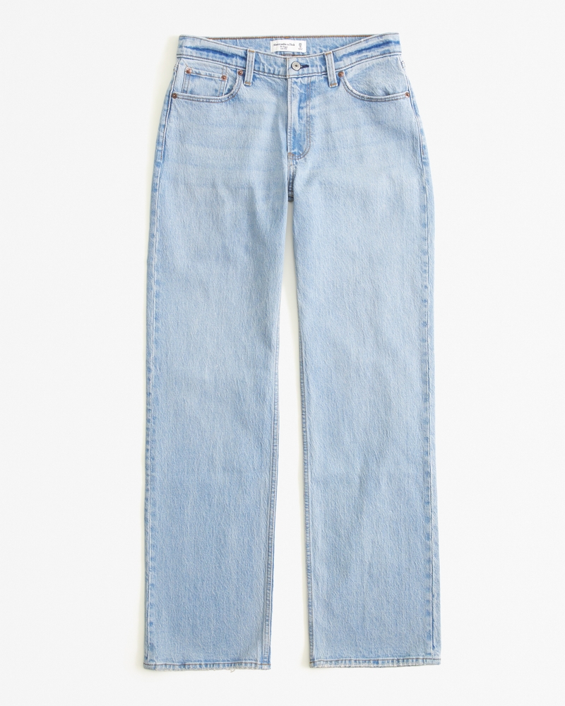 Ladies jeans with patch pockets, Denim