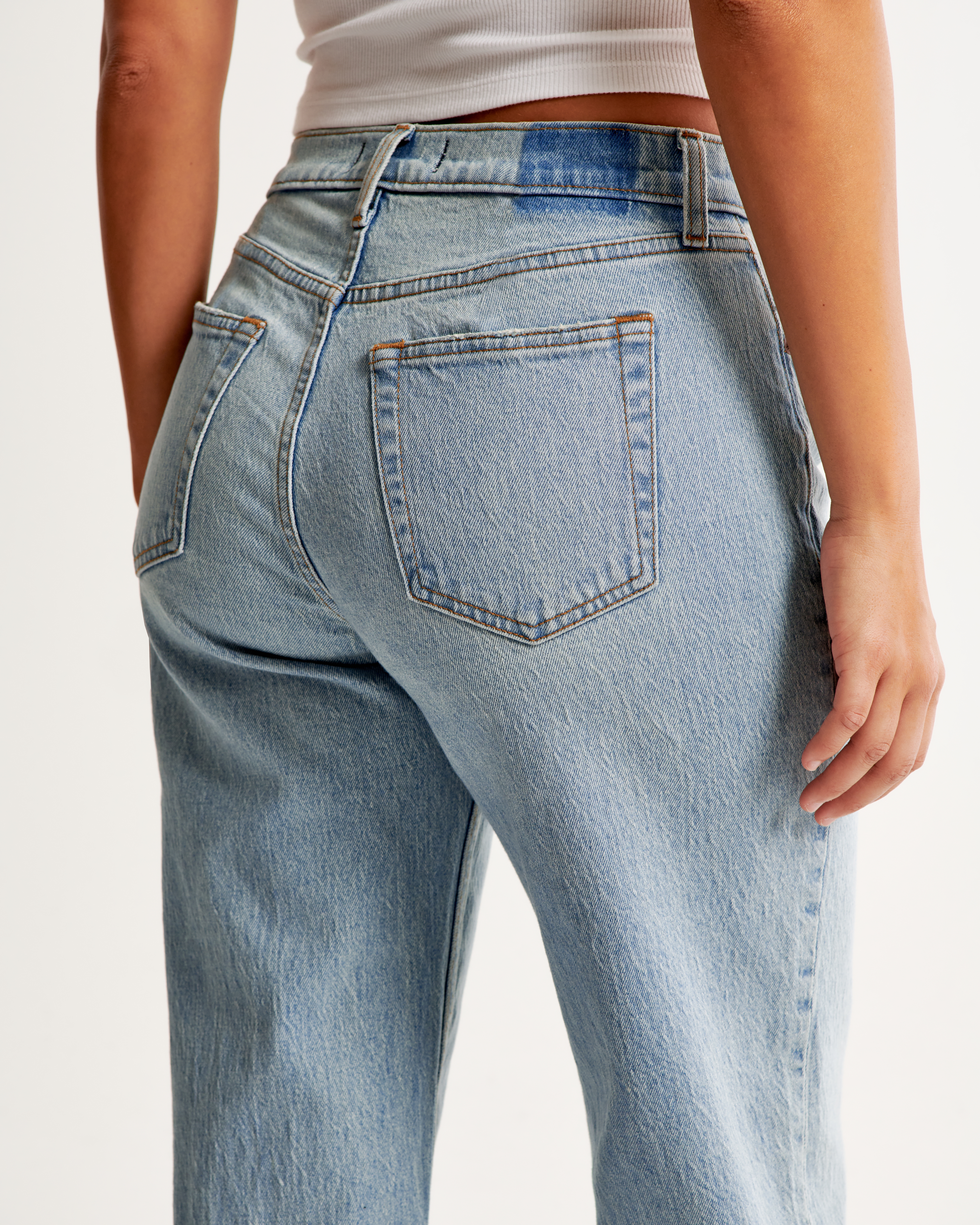 Low rise ankle jeans on sale abercrombie