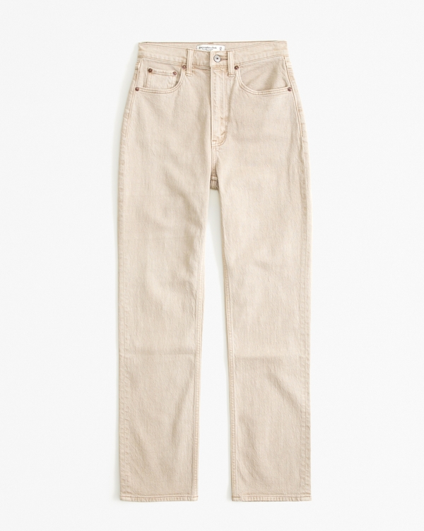Women's Straight Jeans | Abercrombie & Fitch